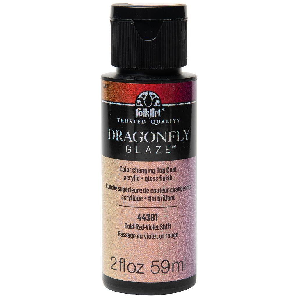 Buy The Folkart Dragonfly Glaze Acrylic Top Coat At Michaels Com
